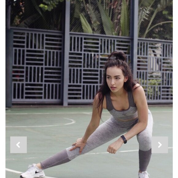 XXIV Active Dash Seamless Leggings - Silver Gray, Size S - Picture 16 of 16